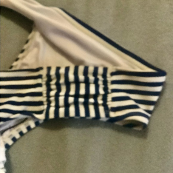 Vineyard Vines Tankini bottom size XL Navy white with polka dotted tanki… - Picture 5 of 13